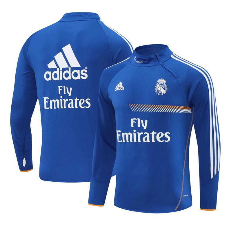 Real Madrid 2013-14 - Tracksuit (Blue, Half-Zip)