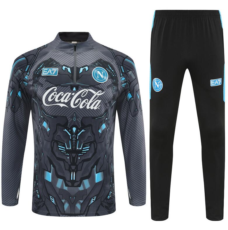 Napoli 25/26 - Tracksuit (Black/Grey)