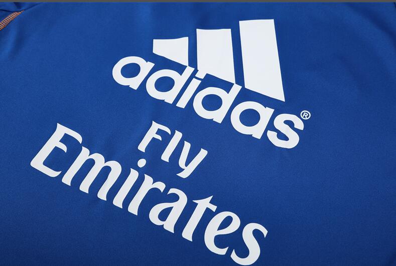 Real Madrid 2013-14 - Tracksuit (Blue, Half-Zip)