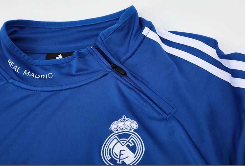 Real Madrid 2013-14 - Tracksuit (Blue, Half-Zip)