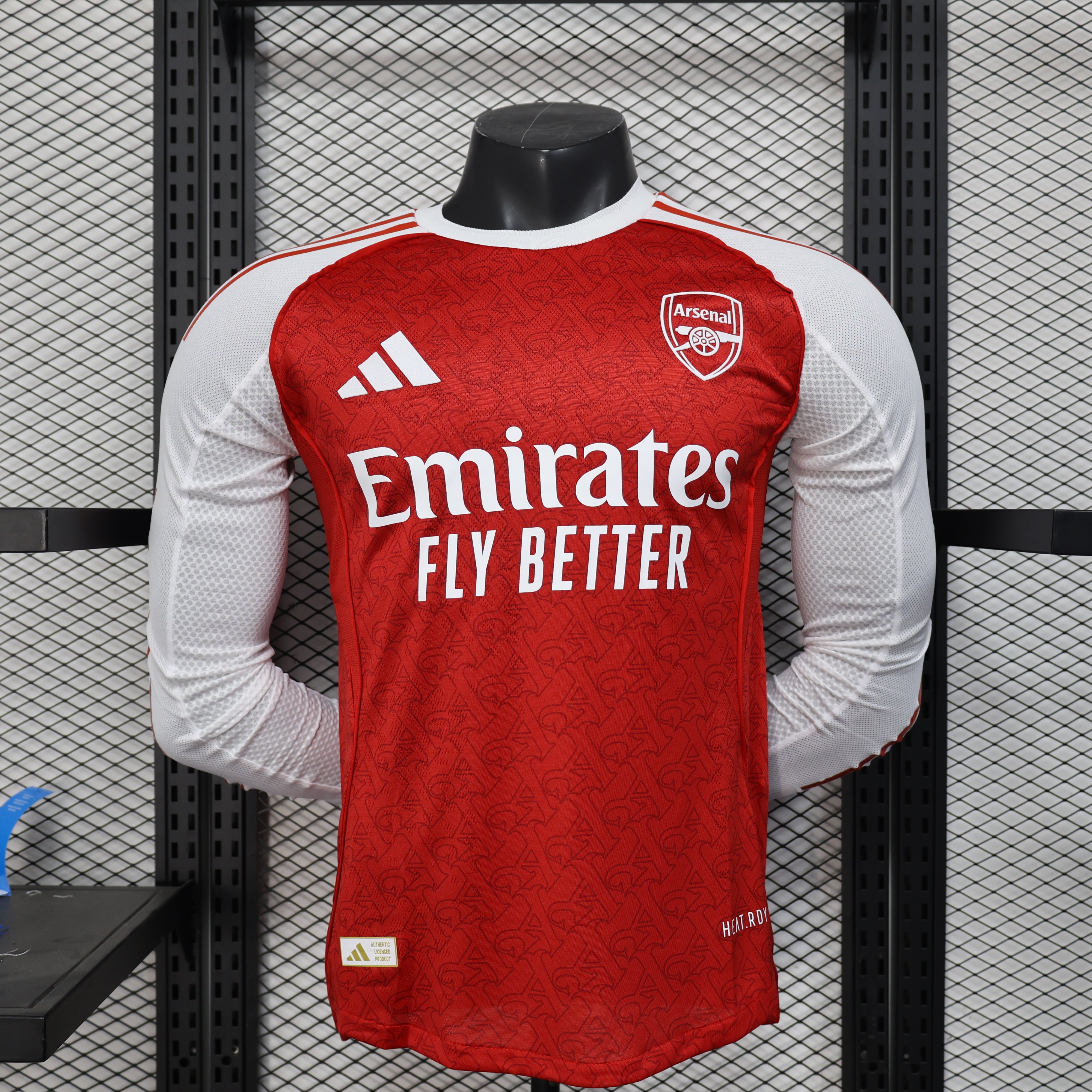 25/26 Arsenal Player's Edition Long Sleeve - Home Kit