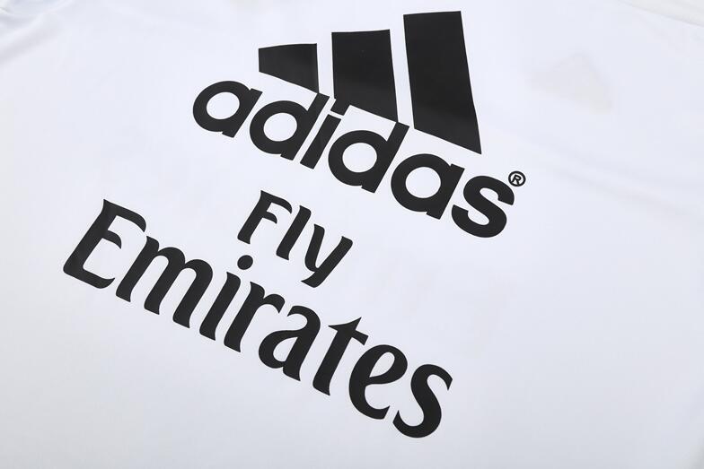 Real Madrid 2015-16 - Tracksuit (White, Half-Zip)