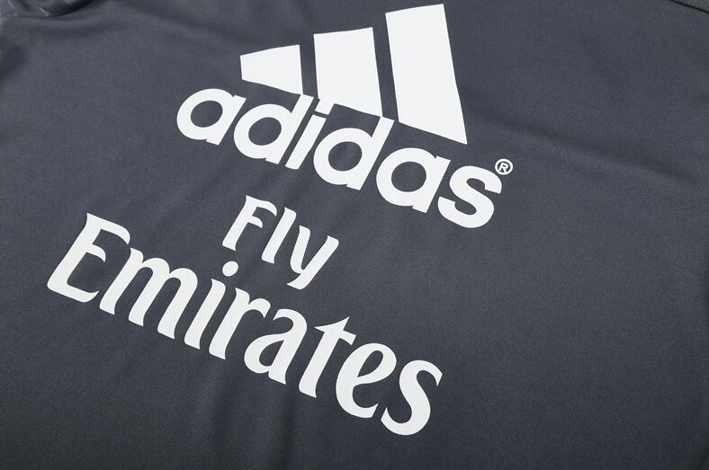 Real Madrid 2015-16 - Tracksuit (Grey, Half-Zip)