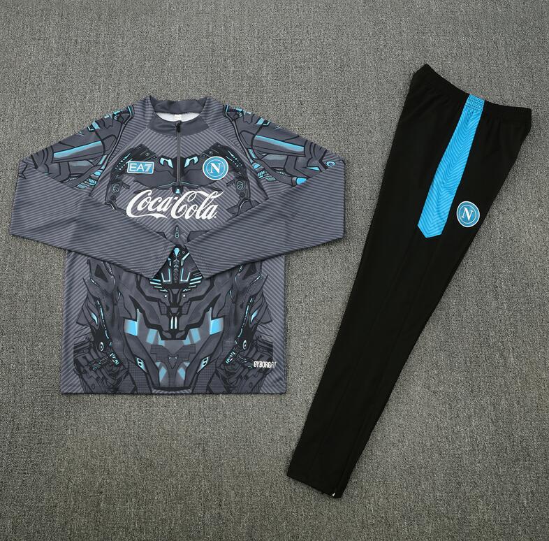Napoli 25/26 - Tracksuit (Black/Grey)