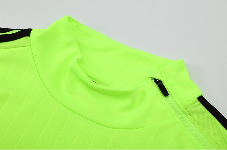 Real Madrid 2015-16 - Tracksuit (Fluorescent Green, Half-Zip)