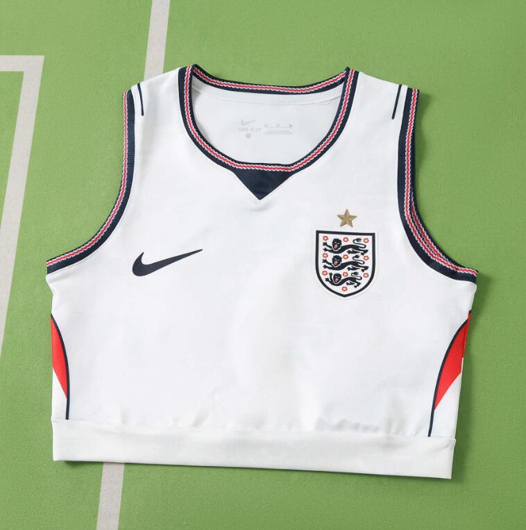 England 2026 World Cup - Home Women's Cropped Vest (Fan)