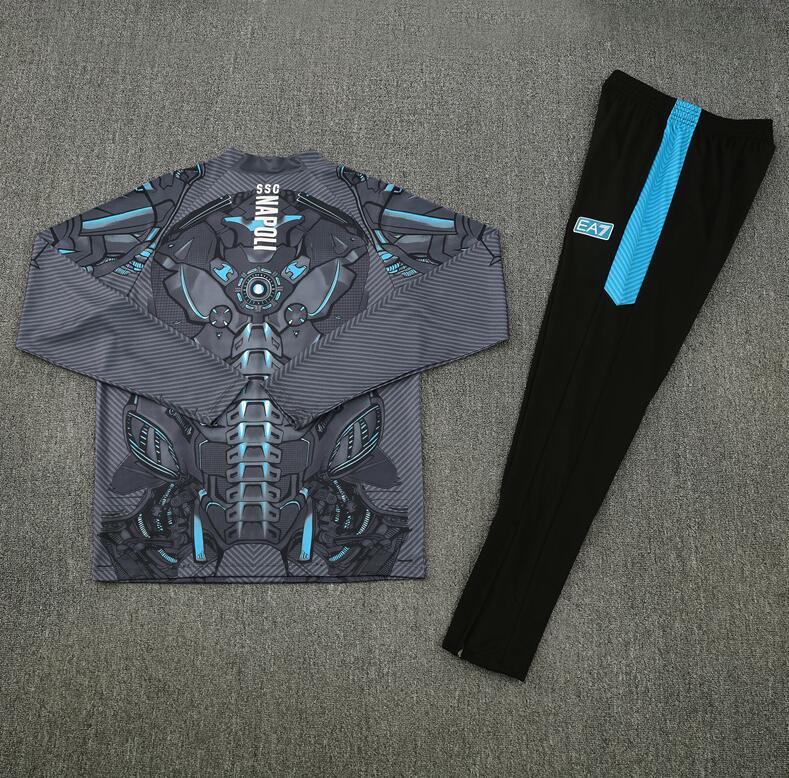 Napoli 25/26 - Tracksuit (Black/Grey)