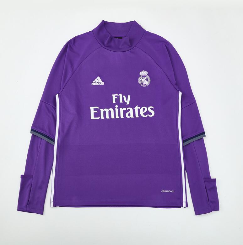 Real Madrid 2016-17 - Tracksuit (Purple, Half-Zip)