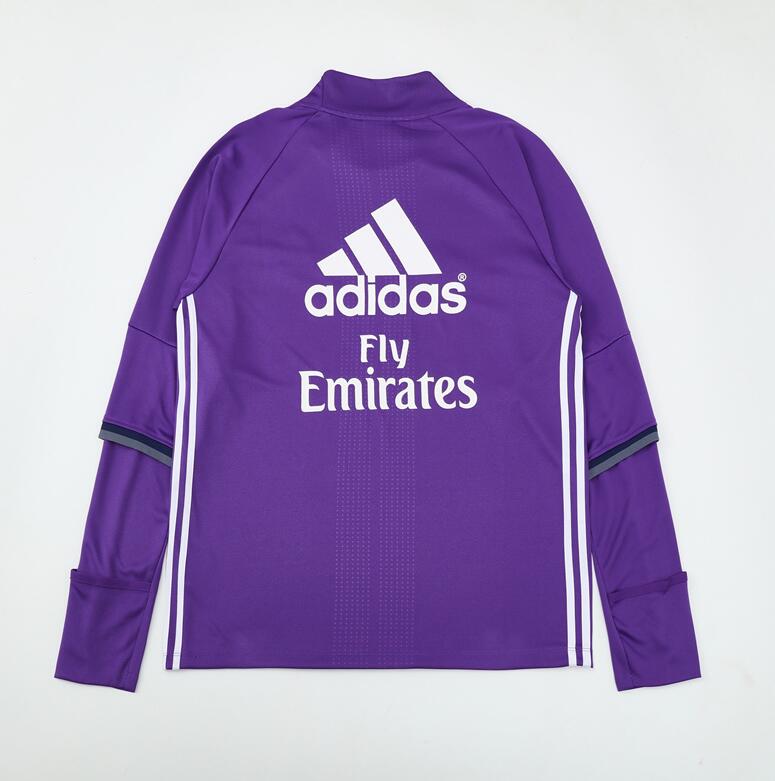 Real Madrid 2016-17 - Tracksuit (Purple, Half-Zip)