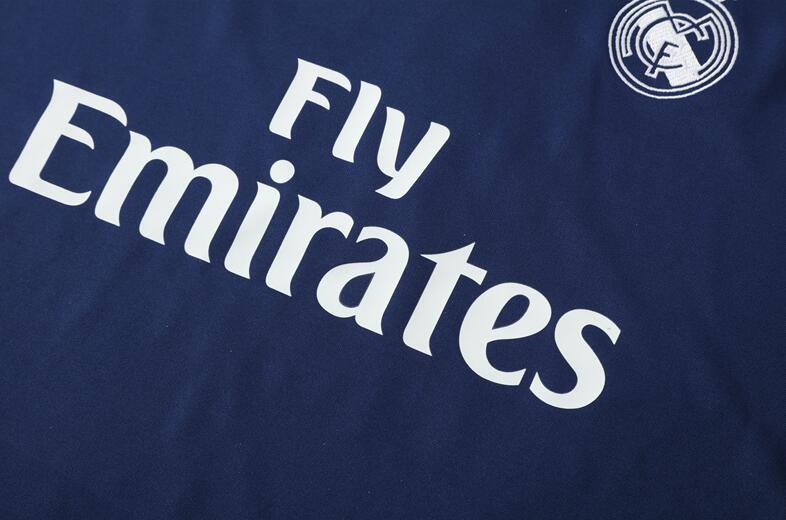 Real Madrid 2016-17 - Tracksuit (Royal Blue, Half-Zip)