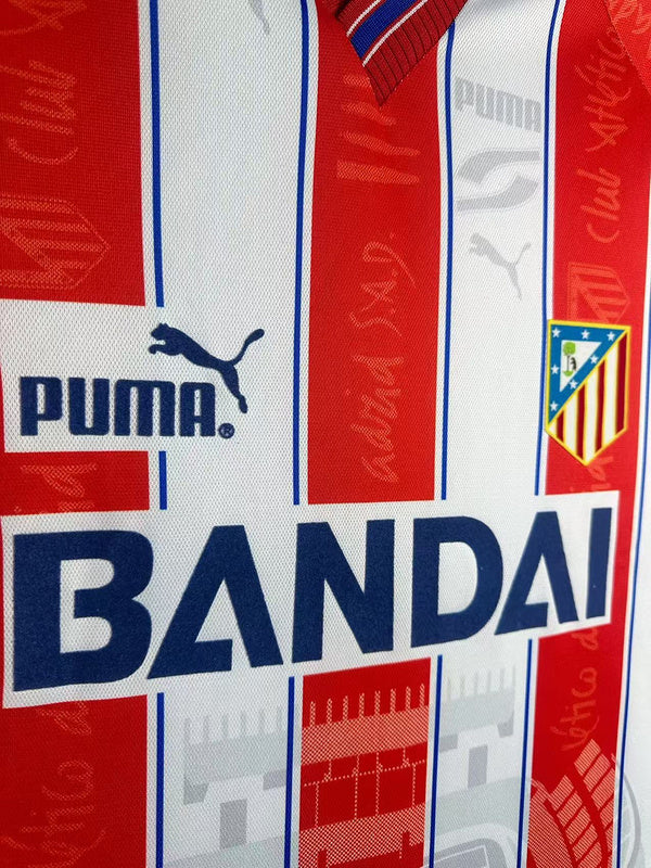 Atletico Madrid 1996-97 Retro - Home