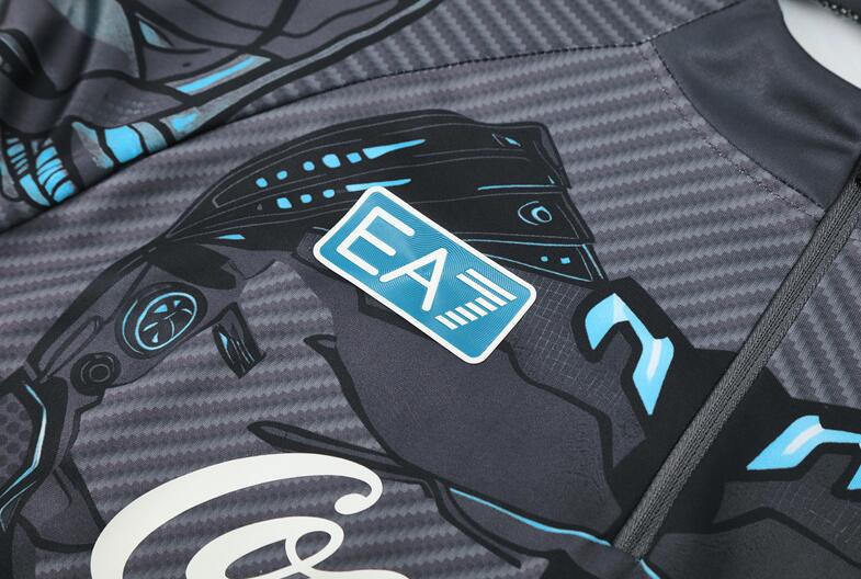 Napoli 25/26 - Tracksuit (Black/Grey)