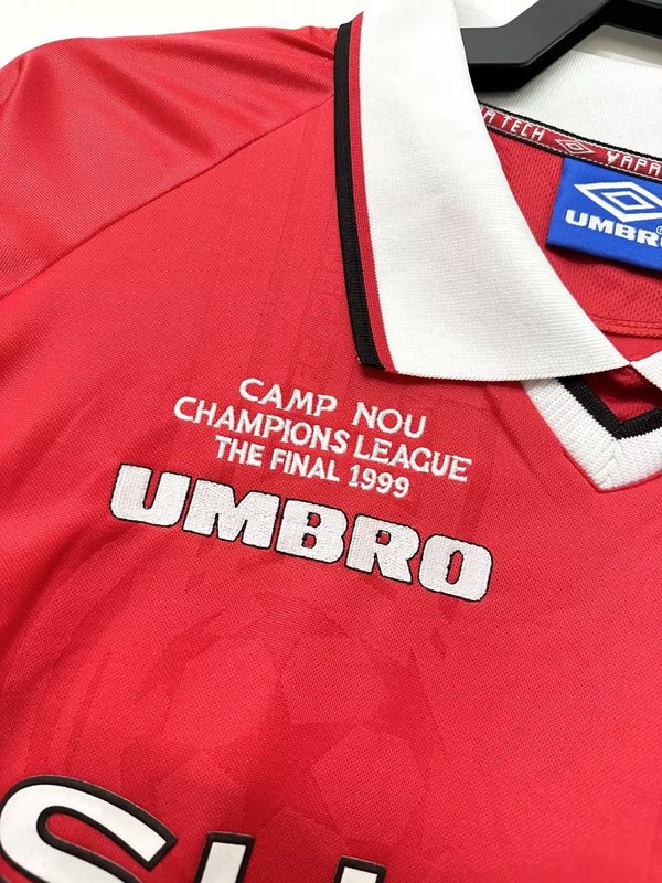 Manchester United 1999-00 Retro - Home (Long Sleeves)