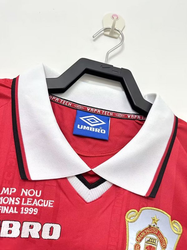 Manchester United 1999-00 Retro - Home (Long Sleeves)