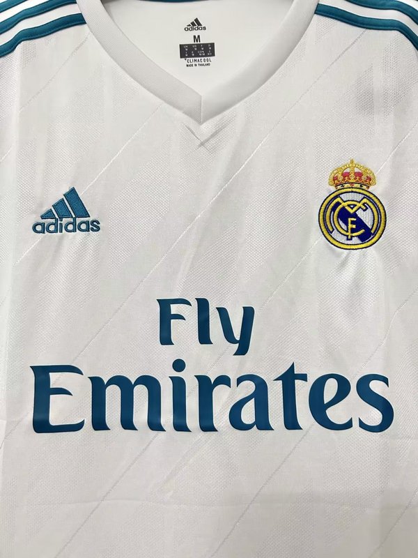 Real Madrid 2017-18 Retro - Home