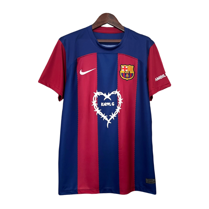 23/24 Barcelona x Karol G Retro - Home Kit