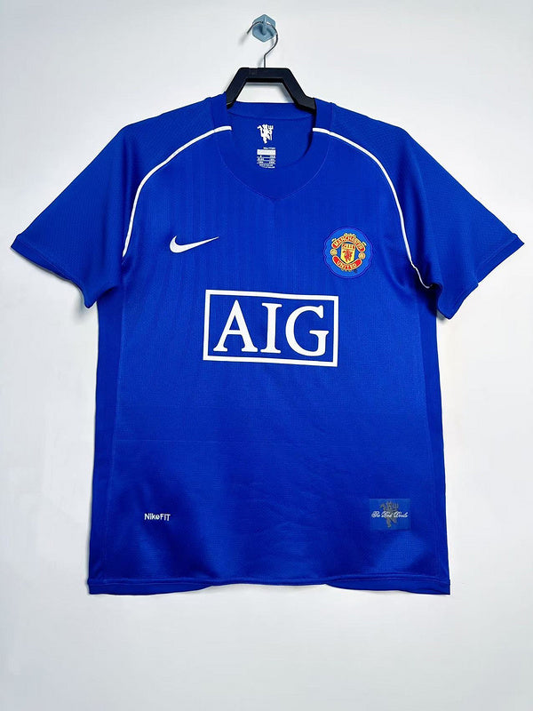 Manchester United 2007-08 Retro - Goalkeeper (Blue)