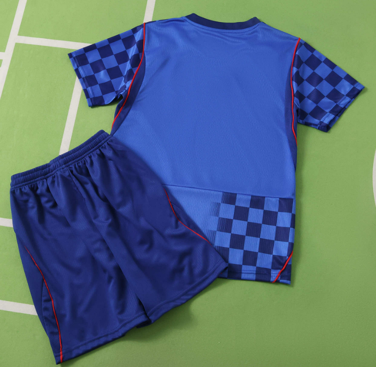 Croatia 2026 World Cup - Away Kids Kit