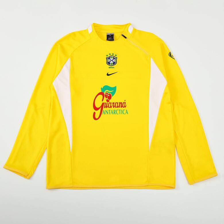 Brazil 2002 Retro - Tracksuit (Yellow)