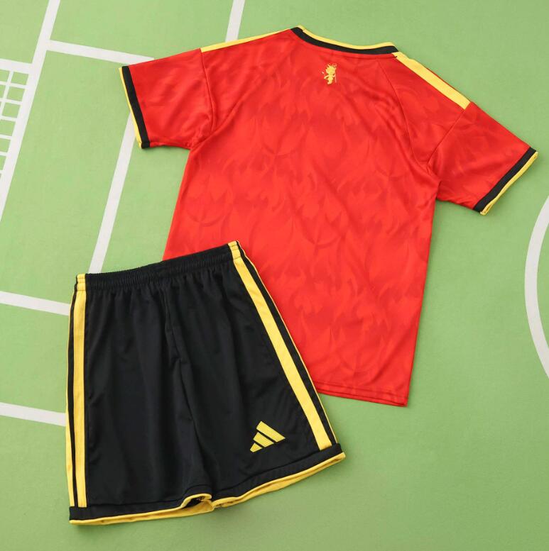 Belgium 2026 World Cup - Home Kids Kit