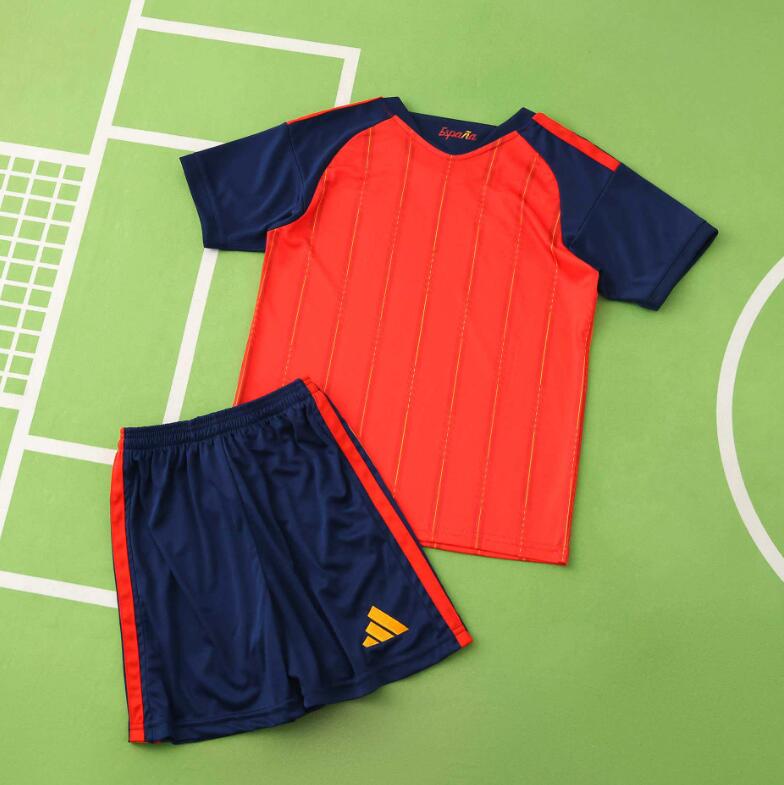 Spain 2026 World Cup - Home Kids Kit