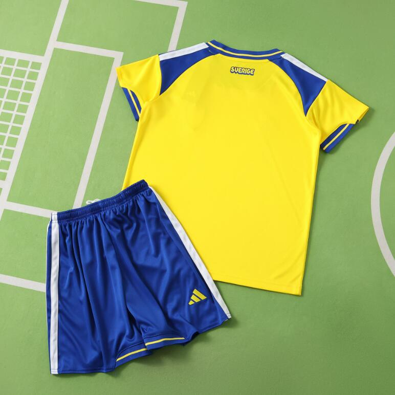 Sweden 2026 World Cup - Home Kids Kit