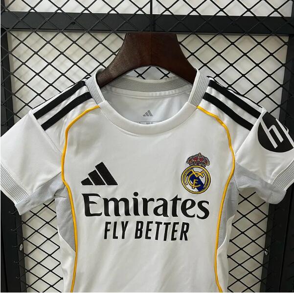 Real Madrid 25/26 - Home Kids Kit