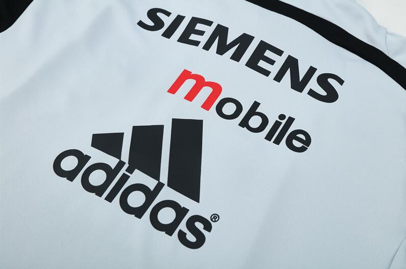 Real Madrid 2004-05 - Tracksuit (Light Grey, Half-Zip)
