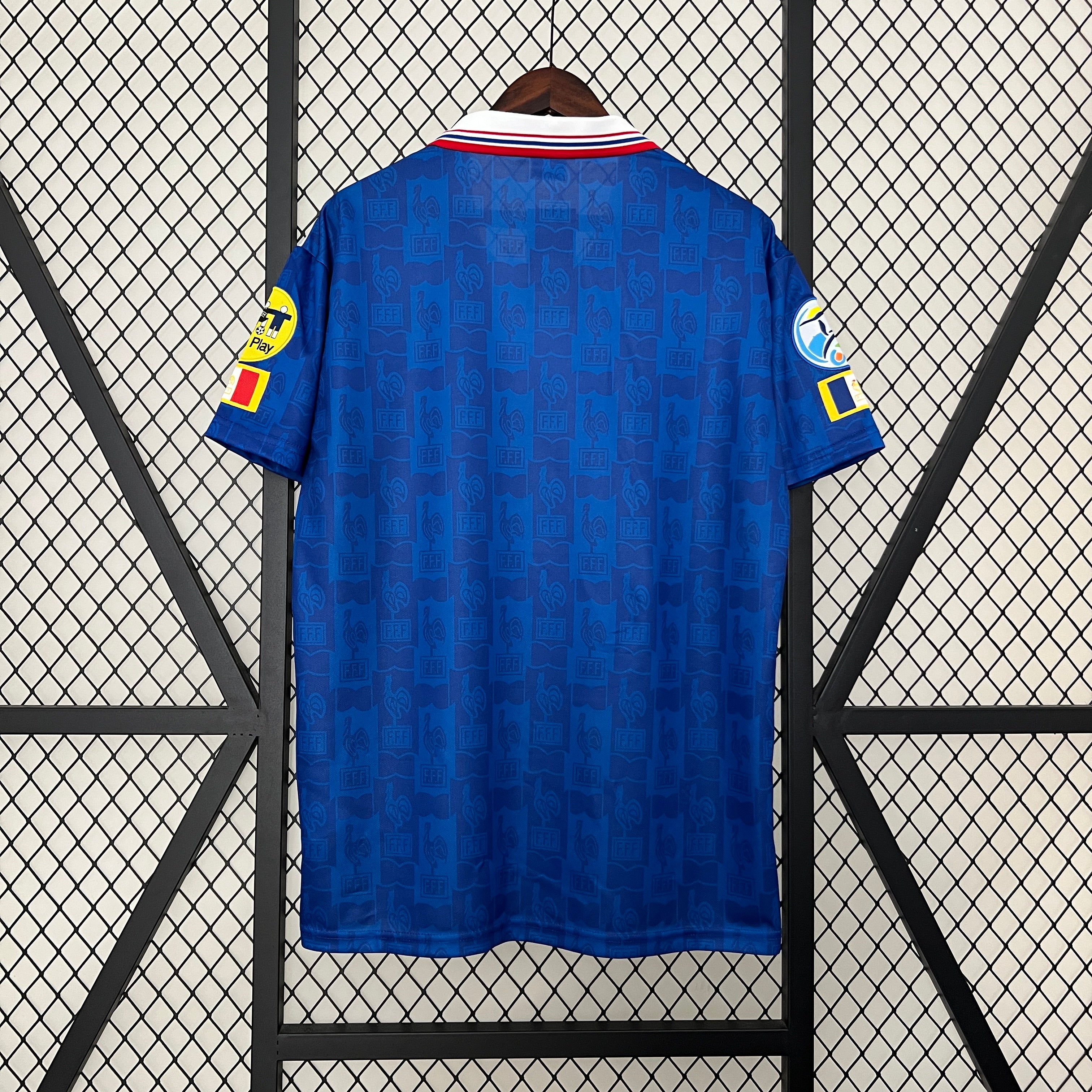 Maillot rétro France domicile 1996