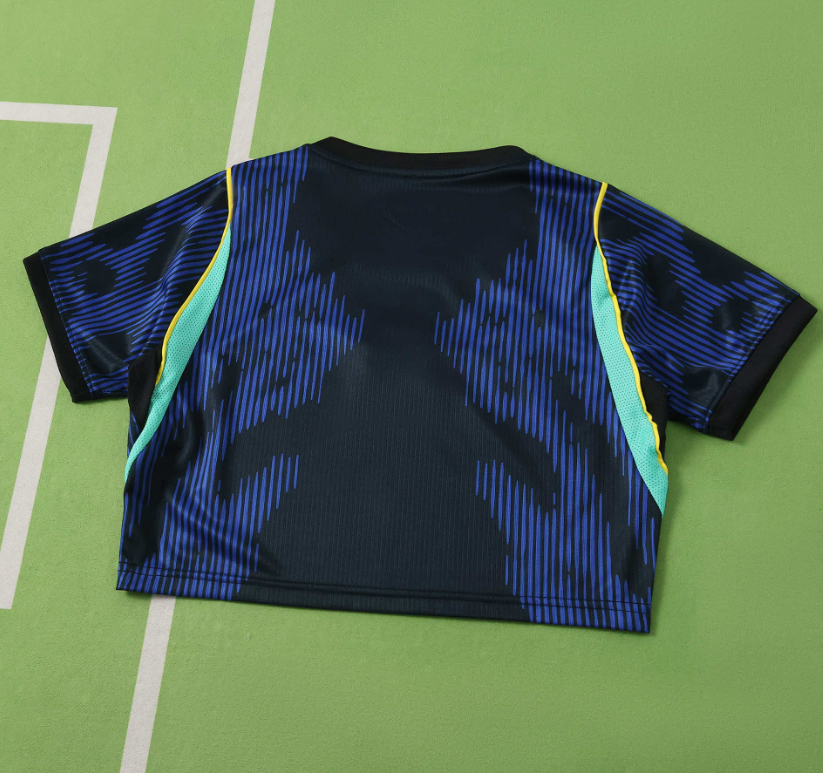 Brazil 2026 World Cup - Away Women Cropped (Fan)