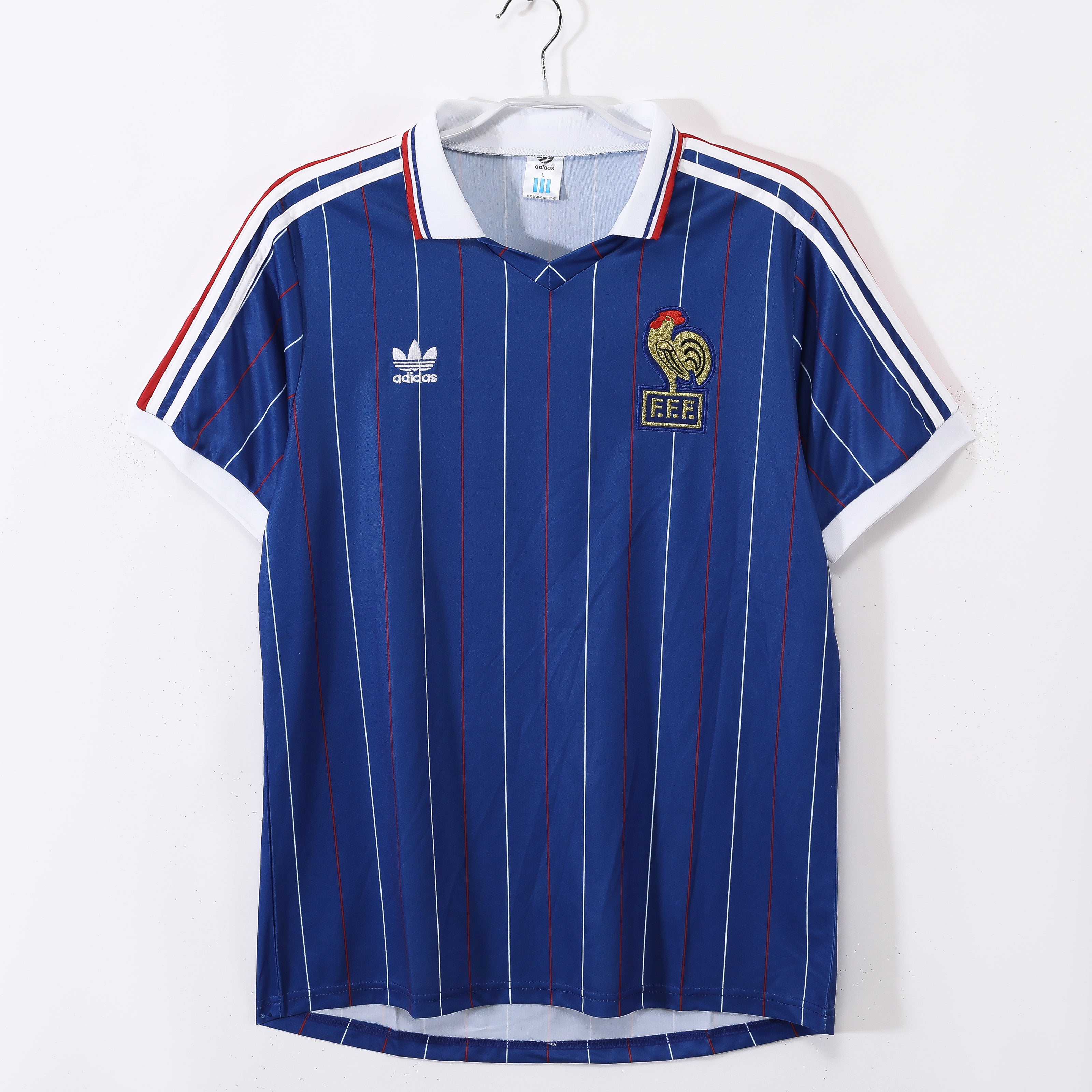Maillot rétro domicile de la France 1982