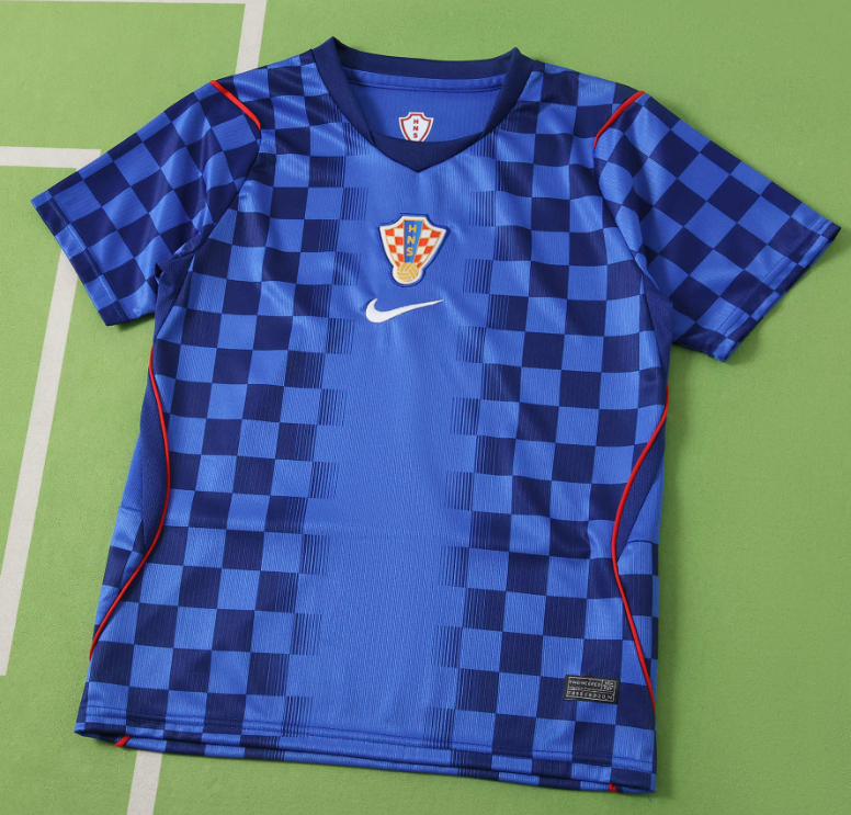 Croatia 2026 World Cup - Away Kids Kit