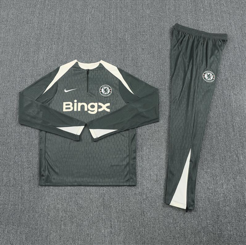 Chelsea 25/26 - Tracksuit (Army Green)