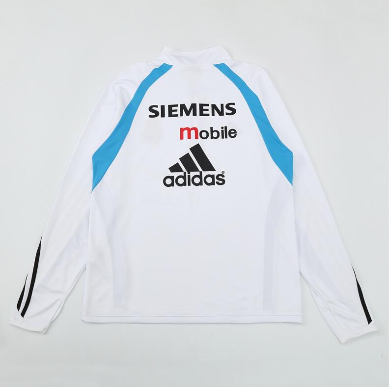 Real Madrid 2003-04 - Tracksuit (White Half-Zip)