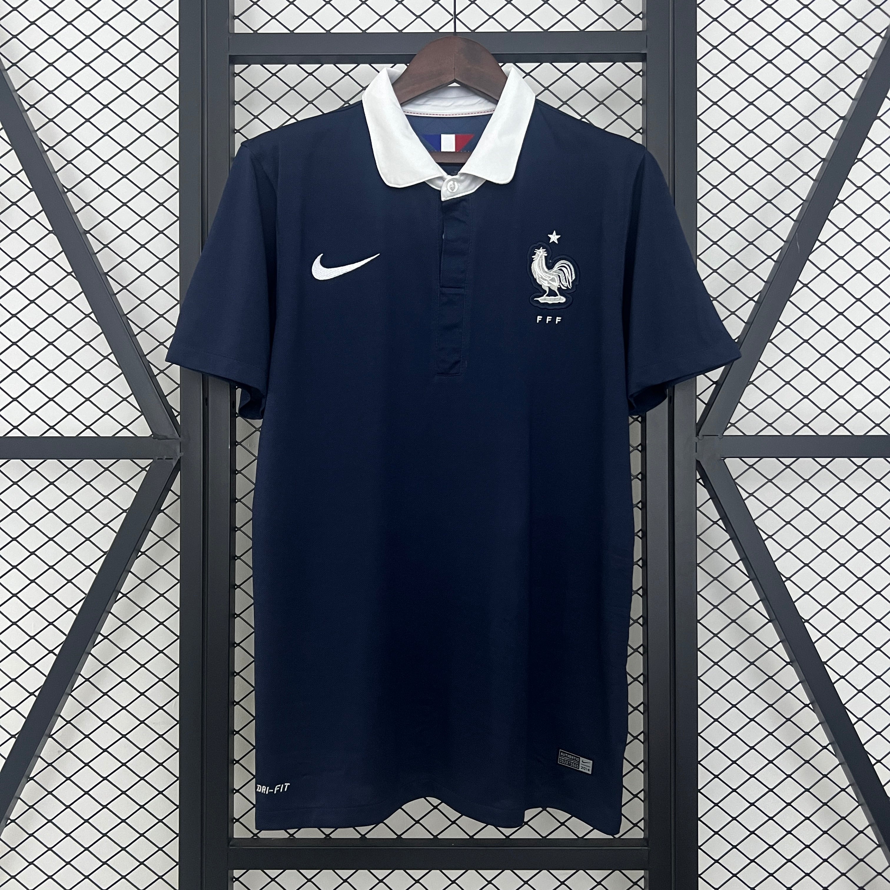 Maillot rétro domicile France 2014