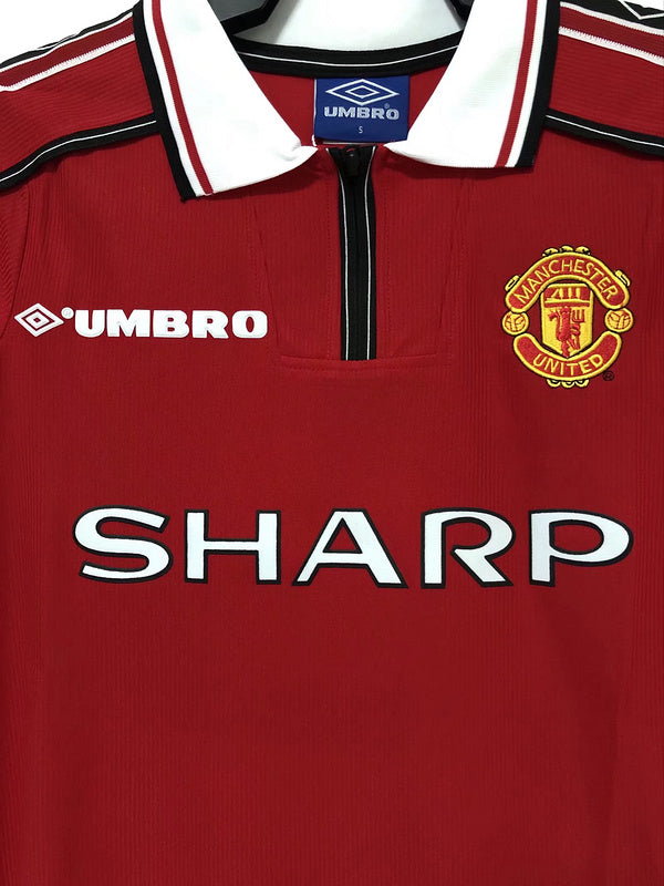 Manchester United 1998 Retro - Home (Long Sleeves)