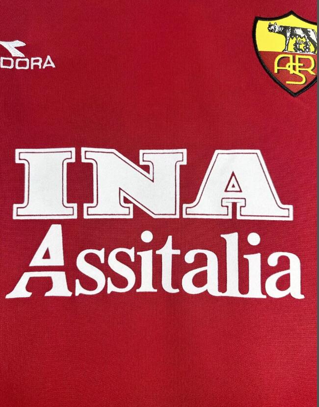 AS Roma 1998-99 Retro - Home
