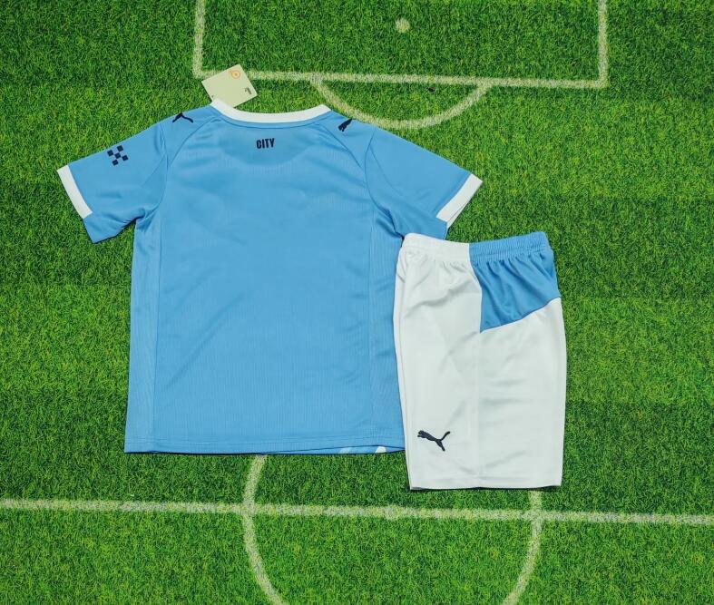 Manchester City 25/26 - Home Kids Kit