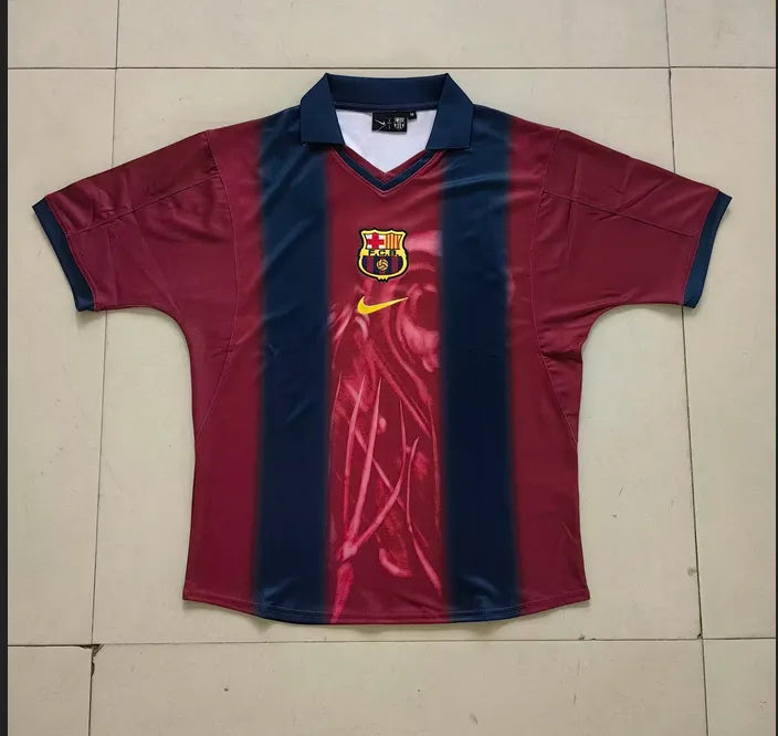 00/01 Barcelone x Travis Scott Rétro - Kit Domicile