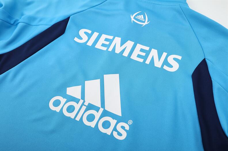 Real Madrid 2005-06 - Tracksuit (Light Blue, Half-Zip)