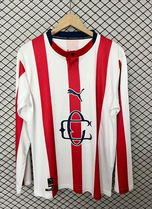 Chivas Guadalajara 26/27 - Home Kit (Fan) Long Sleeve