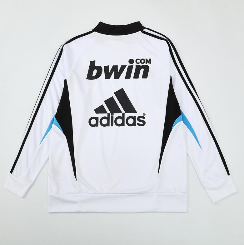 Real Madrid 2008-09 - Tracksuit (White, Half-Zip)