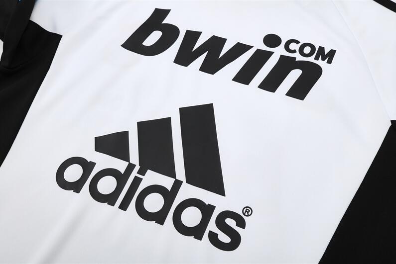 Real Madrid 2008-09 - Tracksuit (White, Half-Zip)