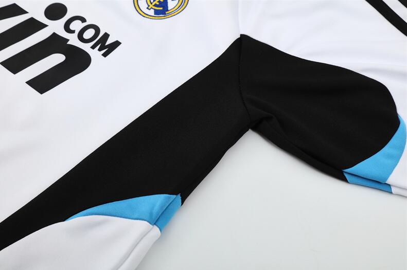 Real Madrid 2008-09 - Tracksuit (White, Half-Zip)
