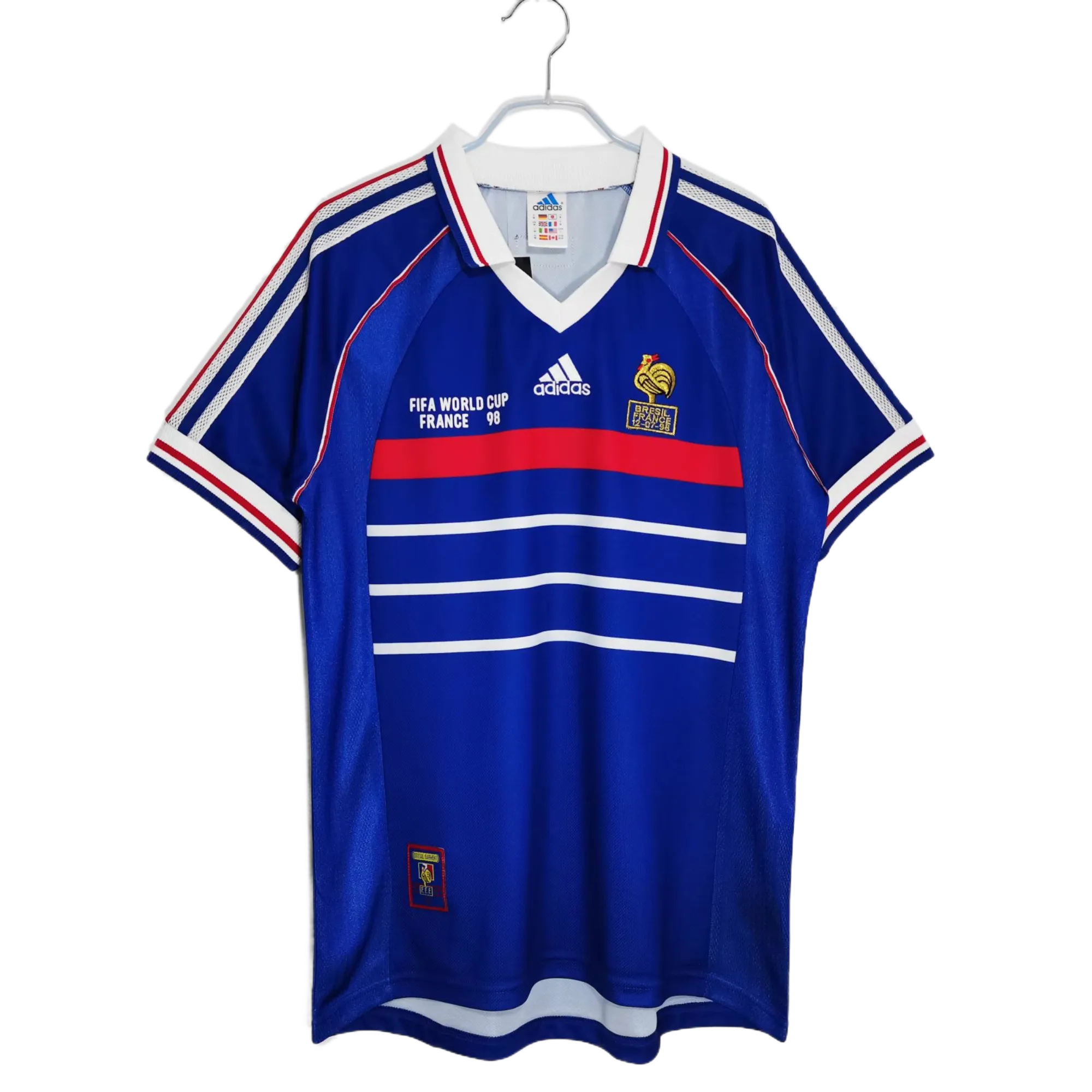 Maillot domicile rétro France 1998 - Édition finale
