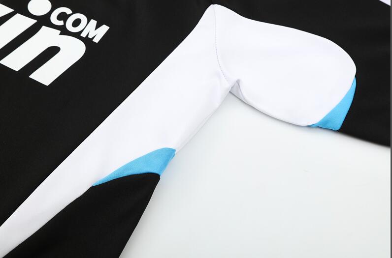 Real Madrid 2008-09 - Tracksuit (Black, Half-Zip)