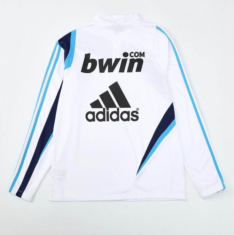Real Madrid 2009-10 - Tracksuit (White, Half-Zip)