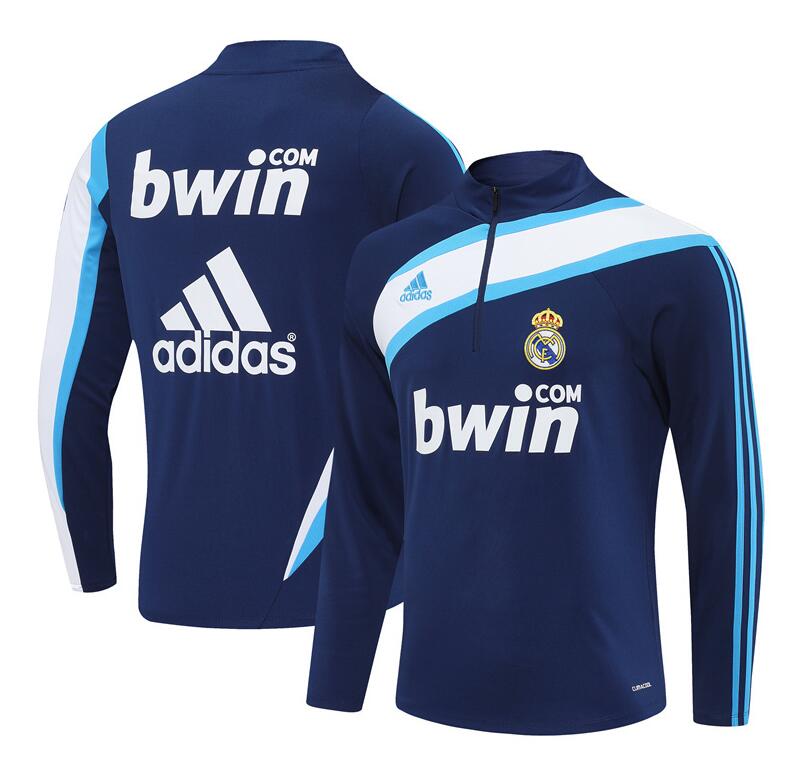 Real Madrid 2009-10 - Tracksuit (Blue, Half-Zip)