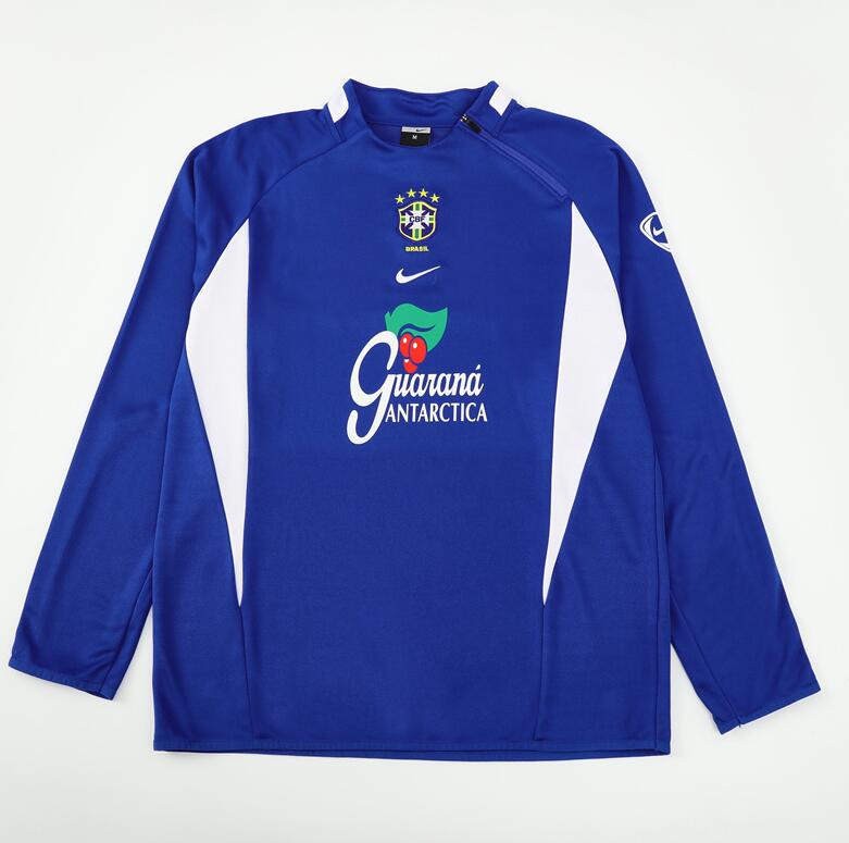 Brazil 2002 Retro - Tracksuit (Blue)