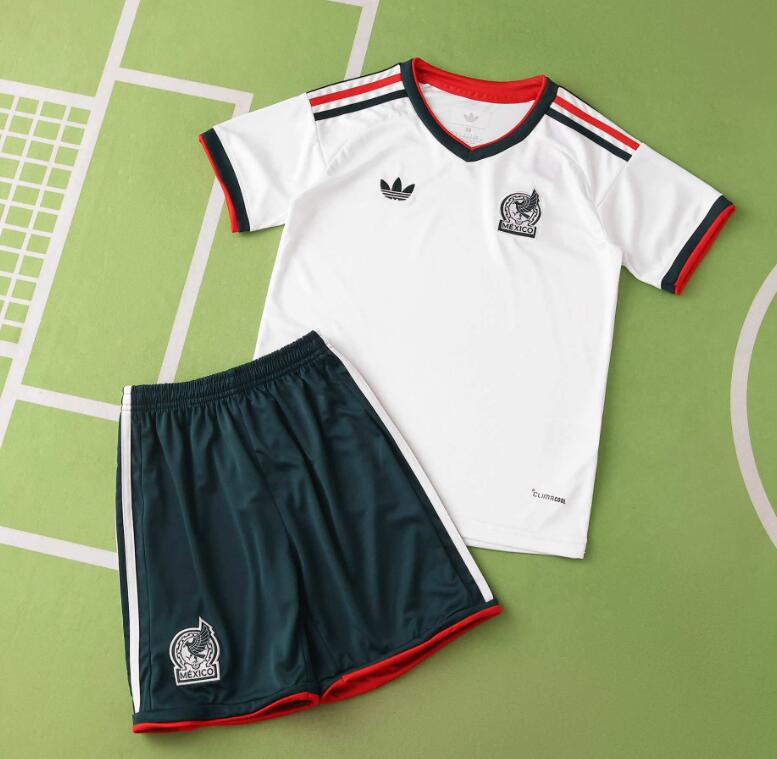 Mexico 2026 World Cup - Away Kids Kit
